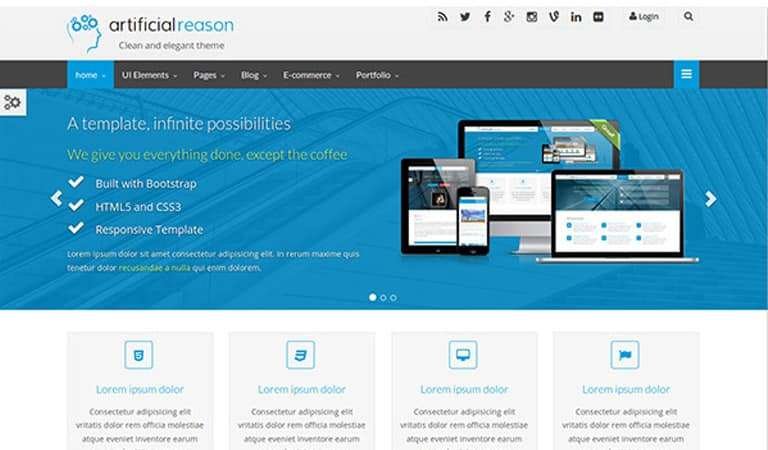 Best Bootstrap WordPress Templates