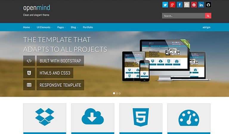Best Bootstrap WordPress Templates