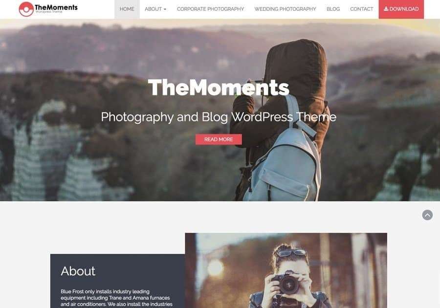 Best Premium WordPress Photography Themes