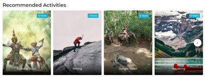 Travel Tour slider layout 2