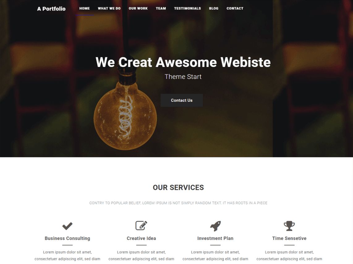Best Free WordPress Portfolio Templates
