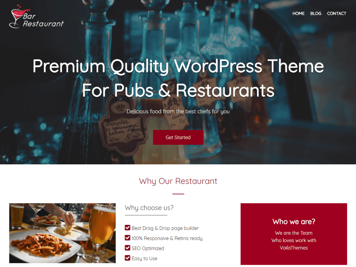 10 Best Free Restaurant WordPress Themes
