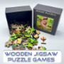 Wooden Jigsaw Puzzle Games