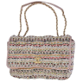 Tweed Multicolor Shoulder Bag - Contemporary Looking Next Generation Accessory