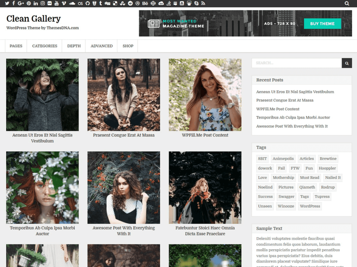 10 Best Free Clean WordPress Themes