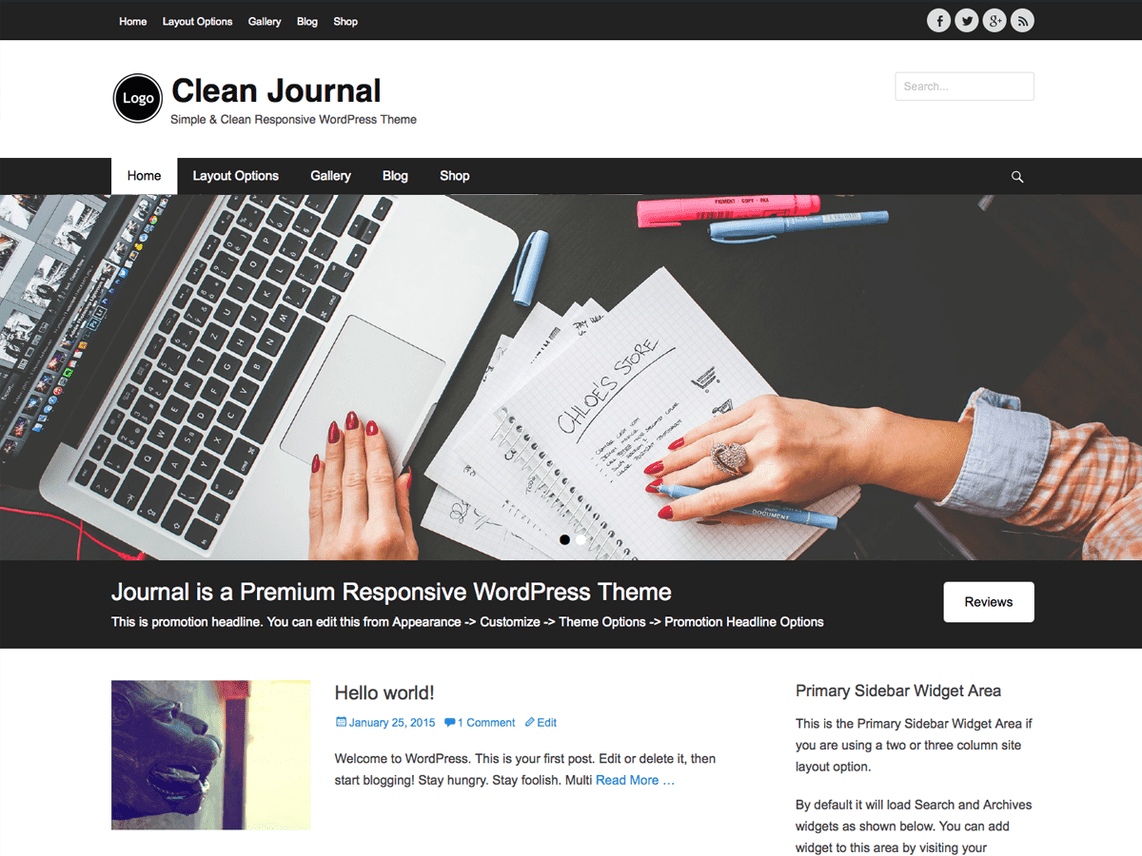Best Free WordPress Journal Themes