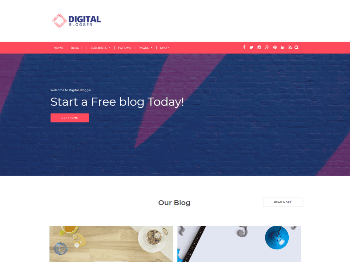 8 best free wordpress blog theme