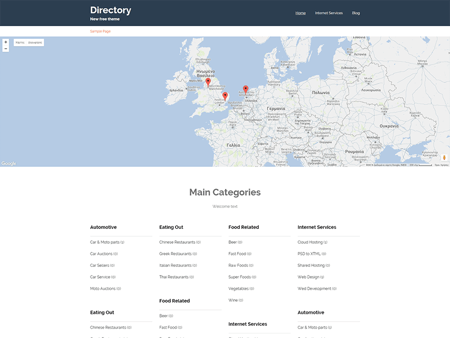 5 WordPress Free Themes For Directories