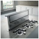 Elica - 36-Inch Ducted Cooktop With Rising Elevator Elica - 36-Inch Ducted Cooktop With Rising Elevator