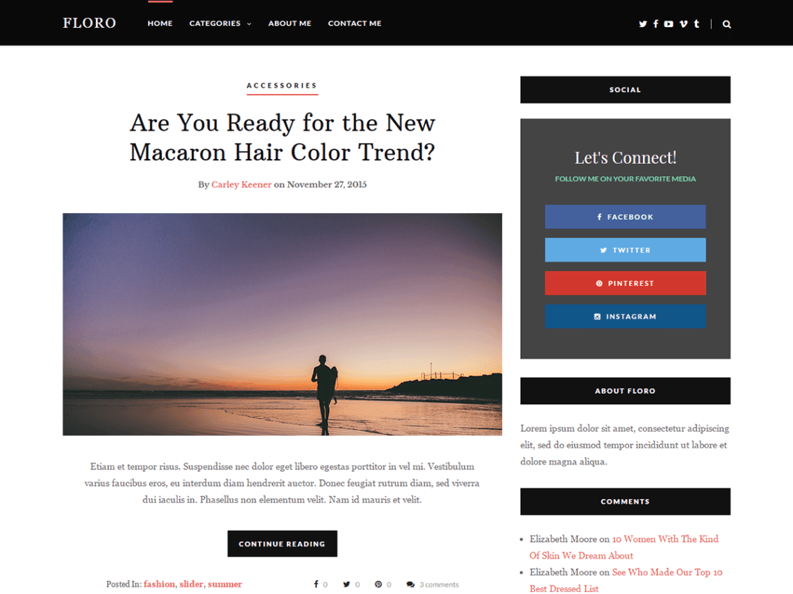 Best Free Feminine WordPress Themes
