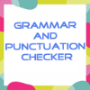 Grammar and Punctuation Checkers