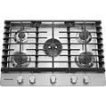 KitchenAid KCGS550ESS - A Gas Cooktop With Professional Dual Ring Burner