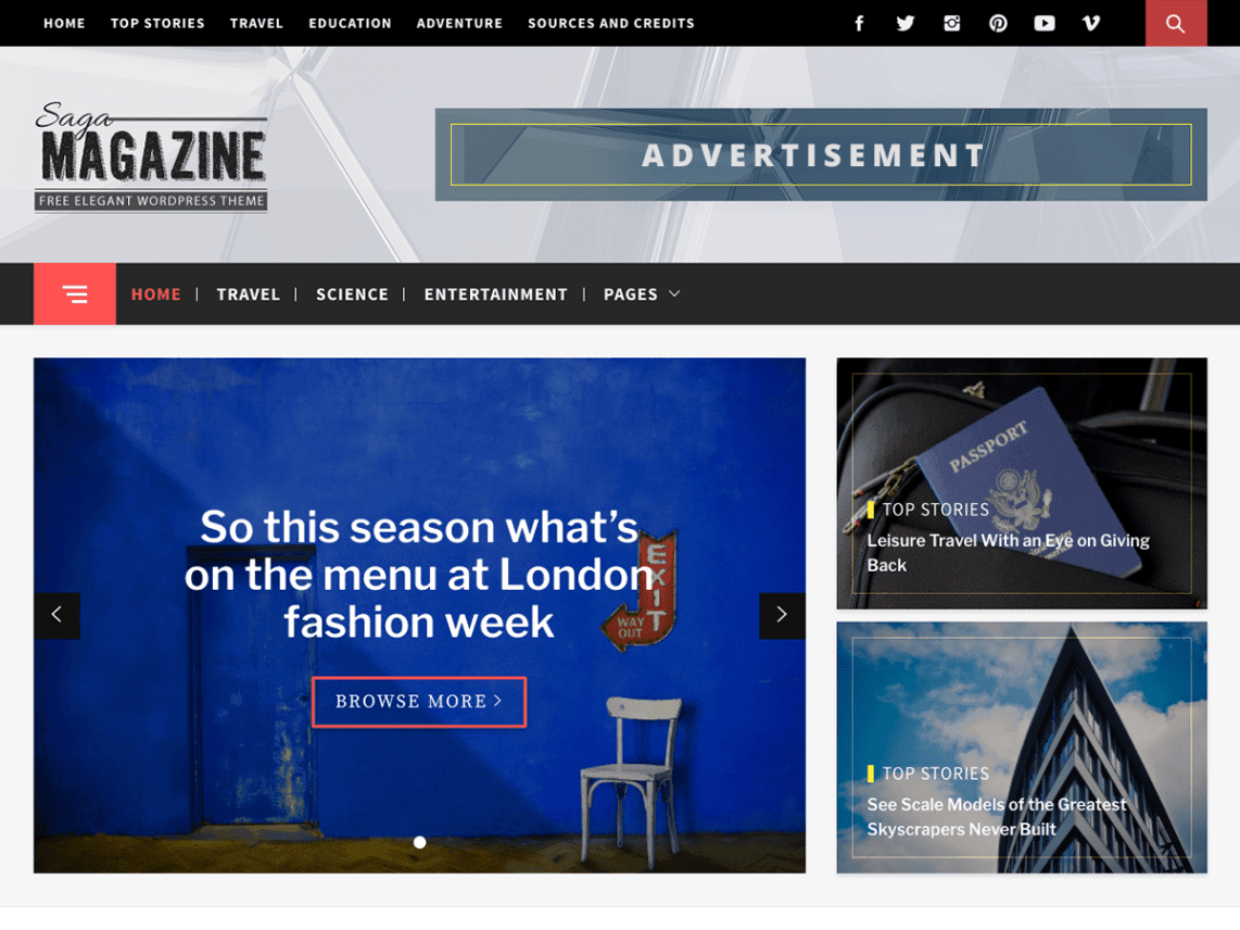 magazine saga template thumbnail