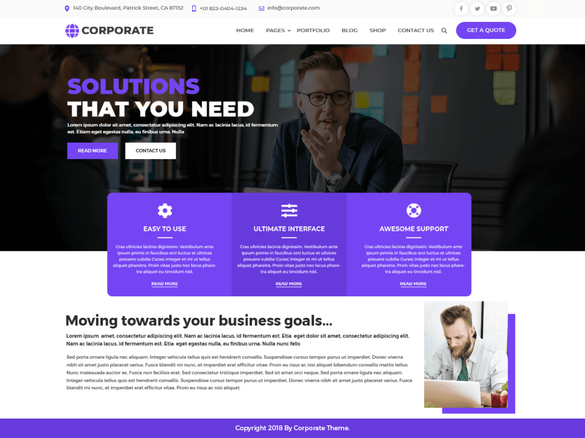 best multipurpose free wordpress themes