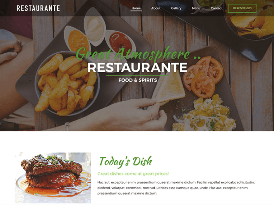 10 Best Free Restaurant WordPress Themes