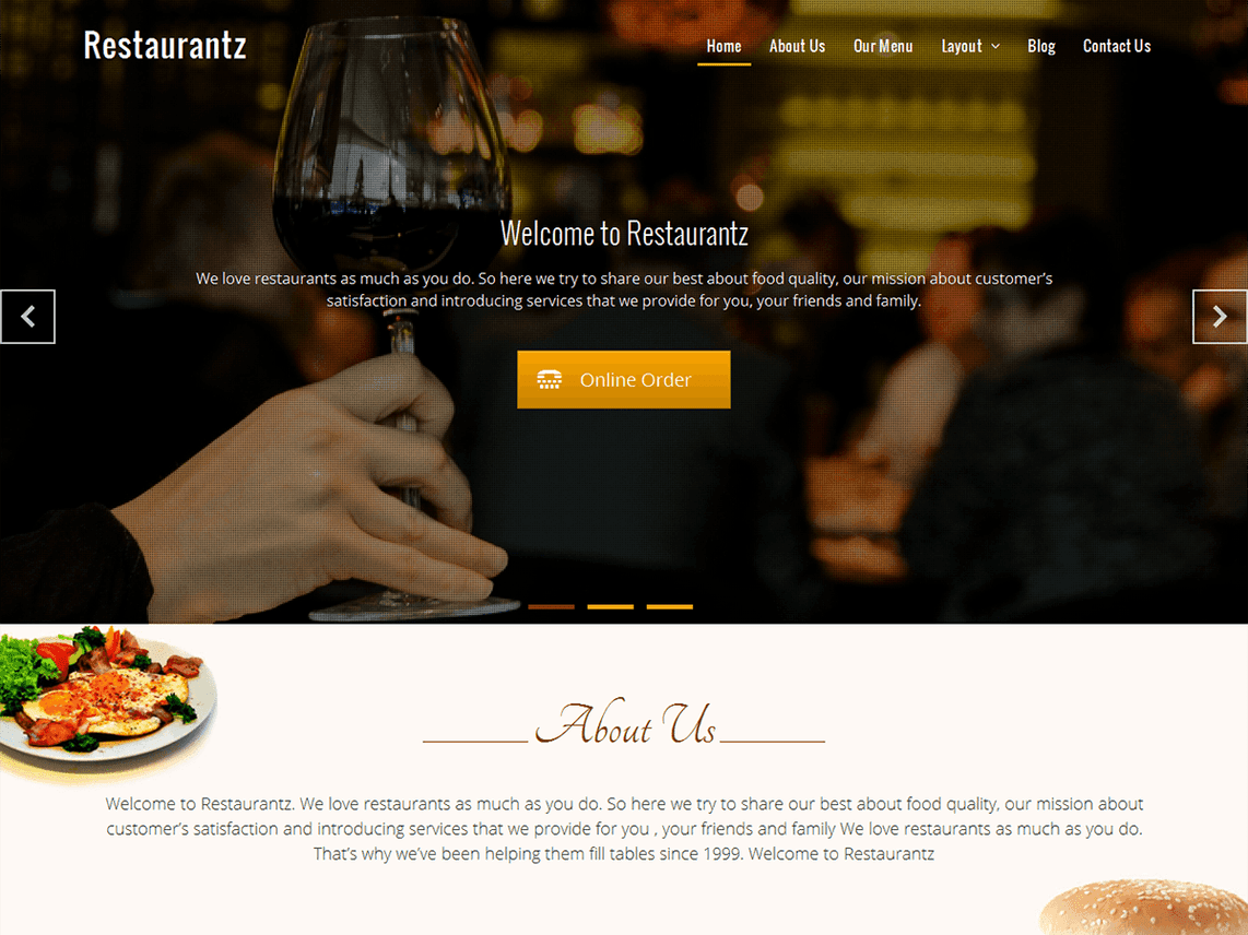 10 Best Free Restaurant WordPress Themes