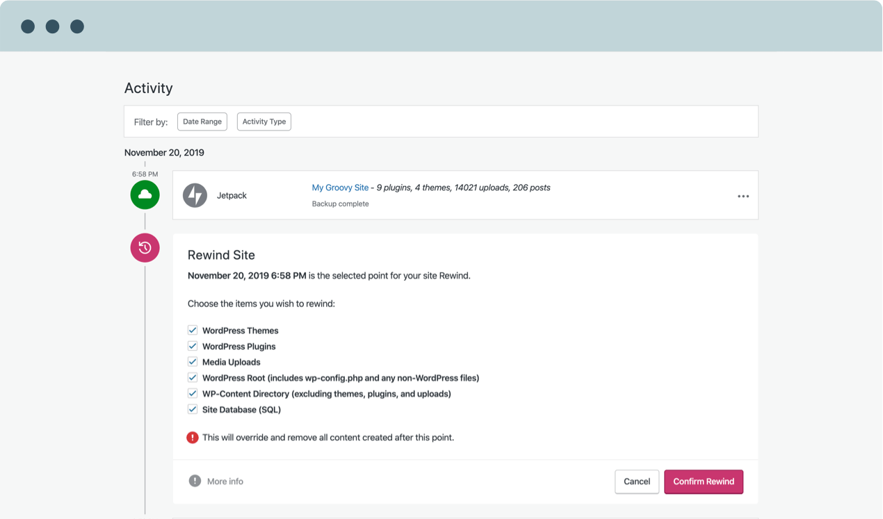 JetPack Restore and Backup Tool Image
