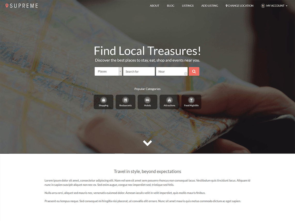 5 WordPress Free Themes For Directories