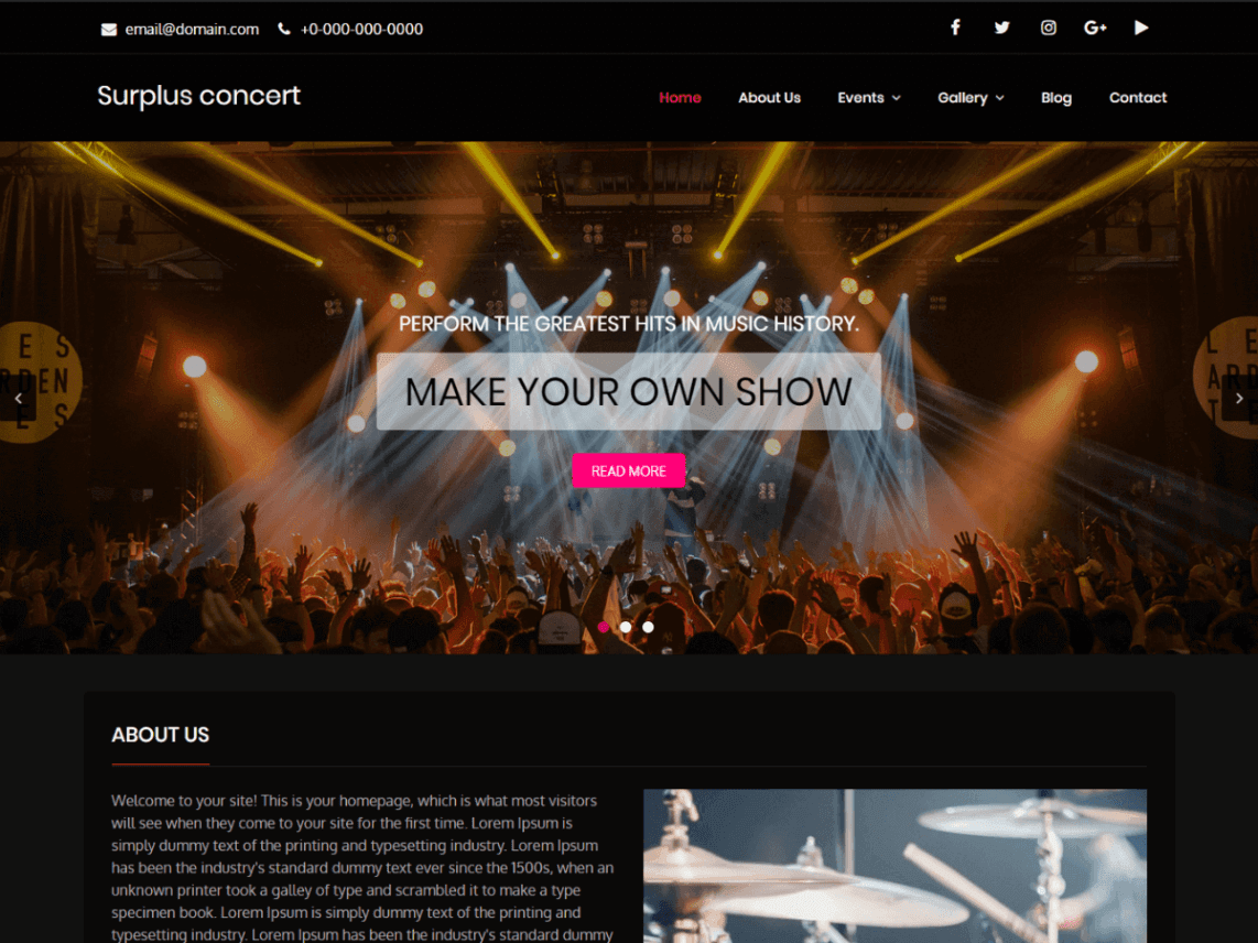WordPress Music Themes