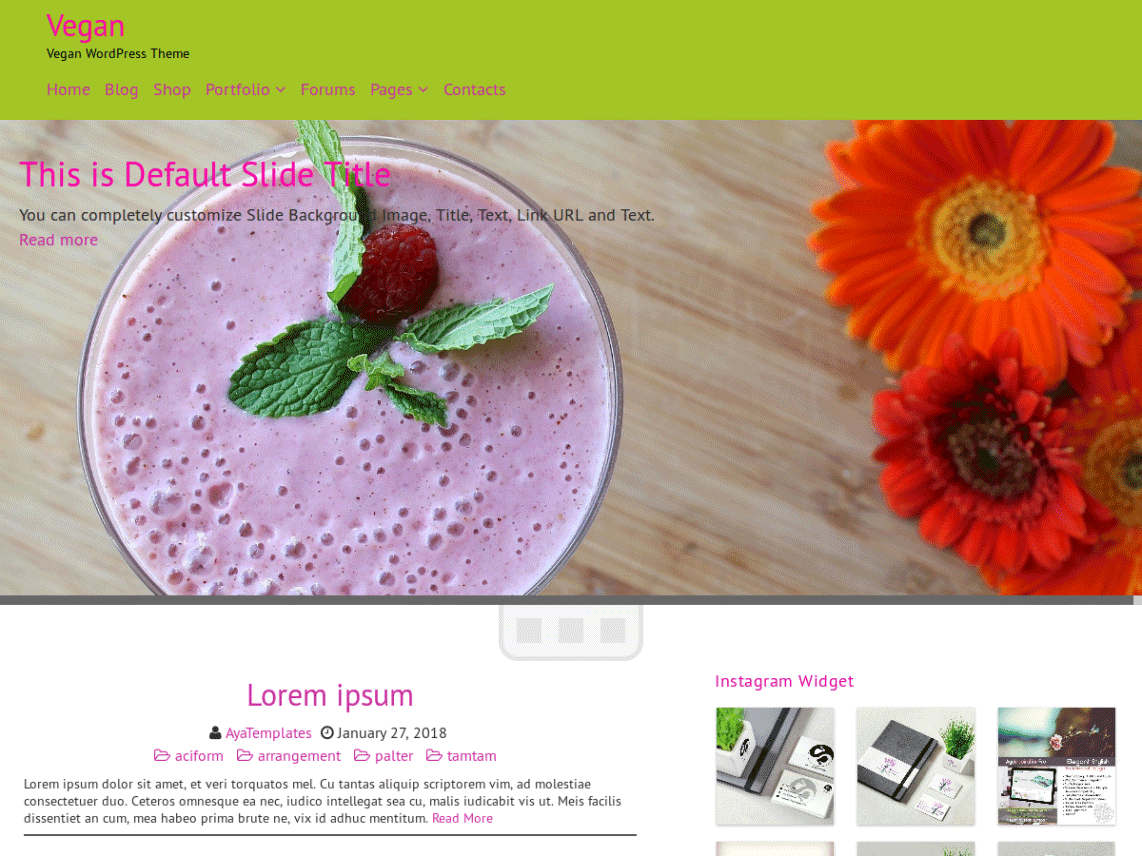 10 best free wordpress lifestyle blog themes