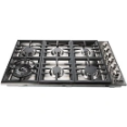 ZLINE RC36 - Stainless Steel Hand-Finished Cooktop With 6 Burners ZLINE RC36 - Stainless Steel Hand-Finished Cooktop With 6 Burners