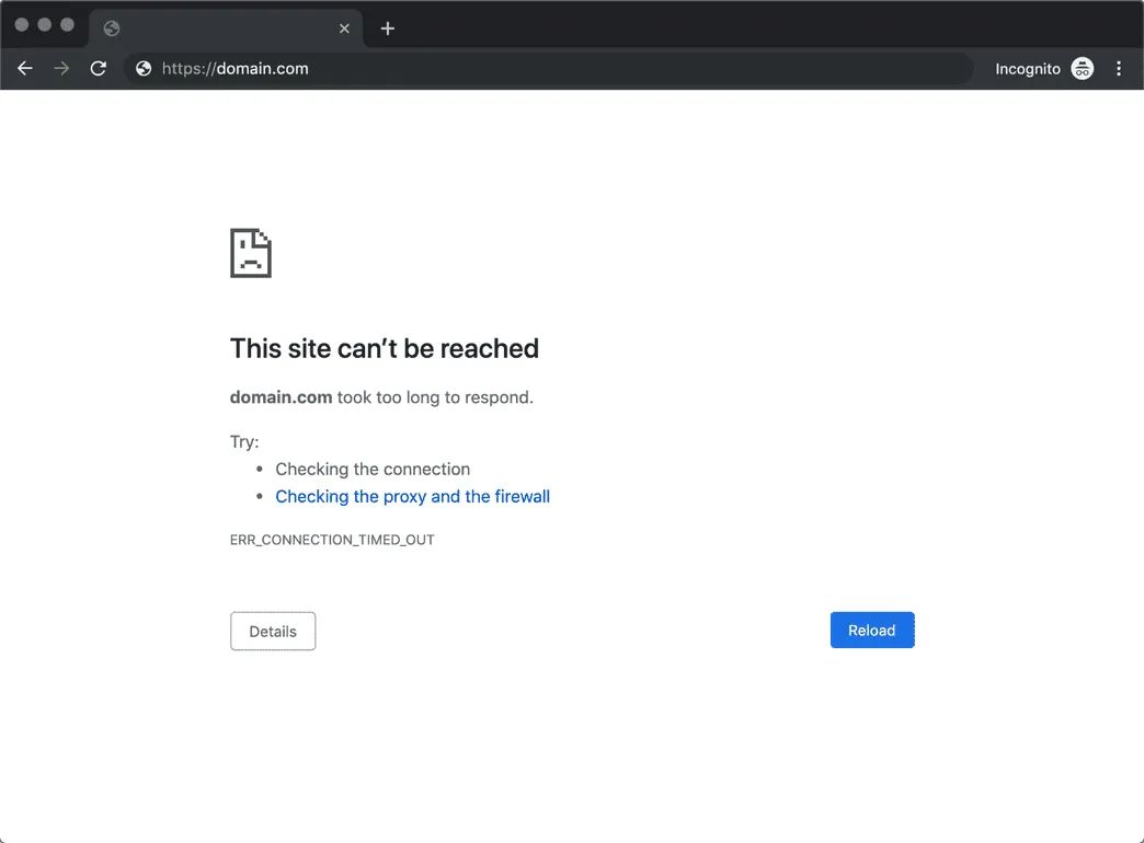 Common WordPress Technical Issues and How to Deal with Them: Connection timed out