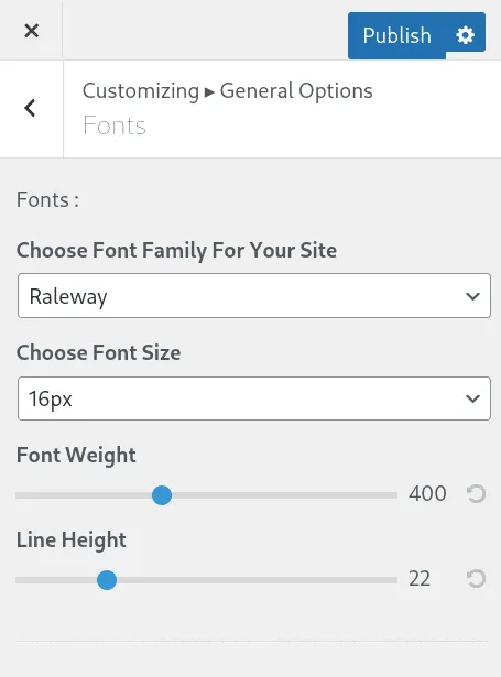 How to Change Fonts on WordPress: Modify Fonts in Customizer