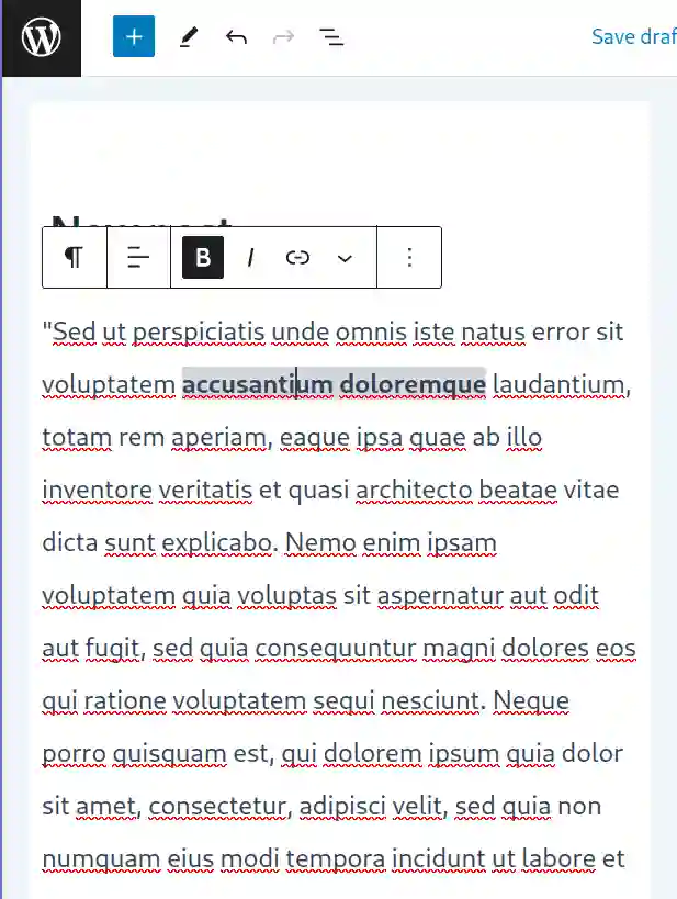 How to Change Fonts on WordPress: Highlight Words In Paragraph Block