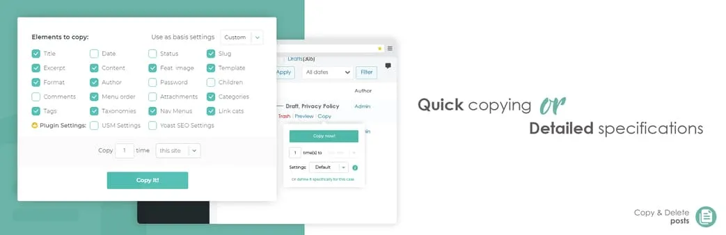 How to Change WordPress theme: Duplicate Post