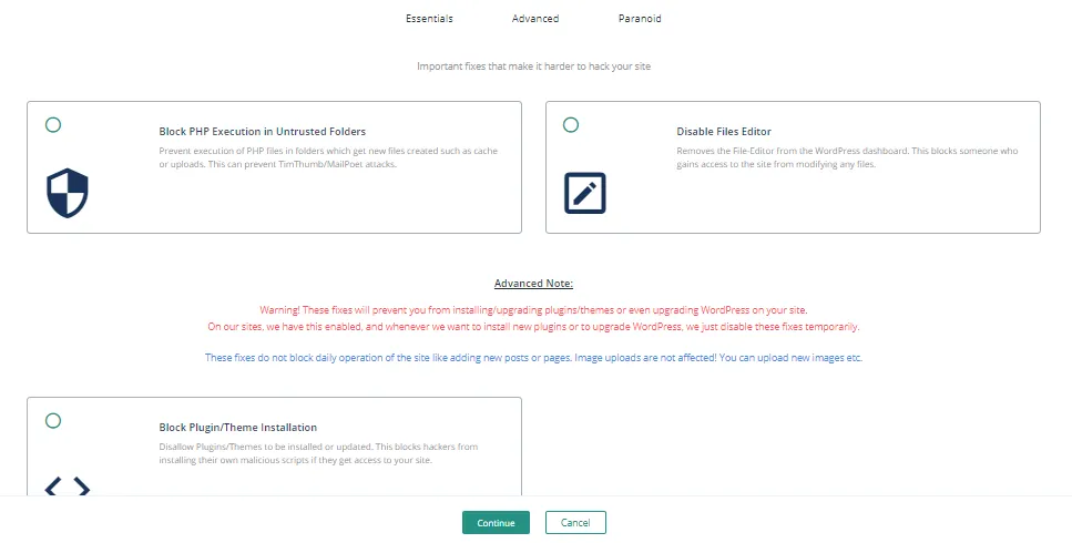 How to Secure WordPress Site from Hackers: Block PHP Execution