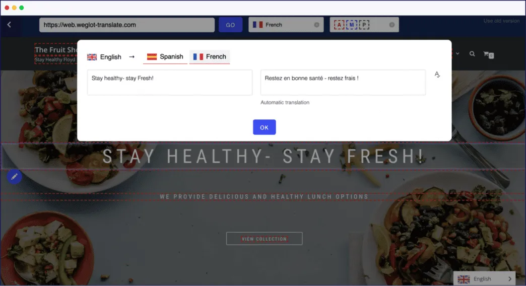 Translate WordPress Website: Weglot Visual Editor